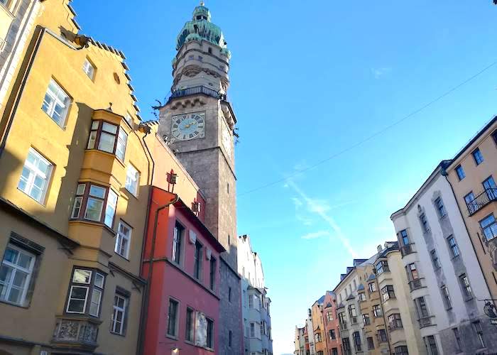 Day trips from Salzburg, Austria Innsbruck clock tower