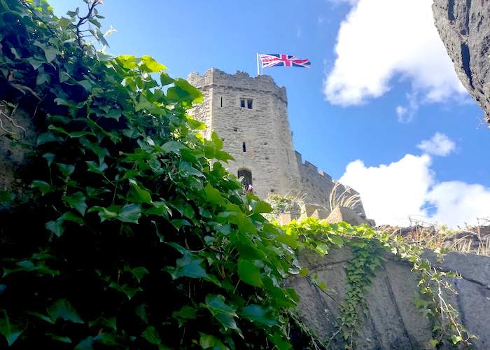 Cardiff Travel Guide What to do in Cardiff, UK Cardiff Castle Norman Keep views from below