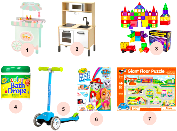 Christmas gift ideas for 3-4 year olds 1-7