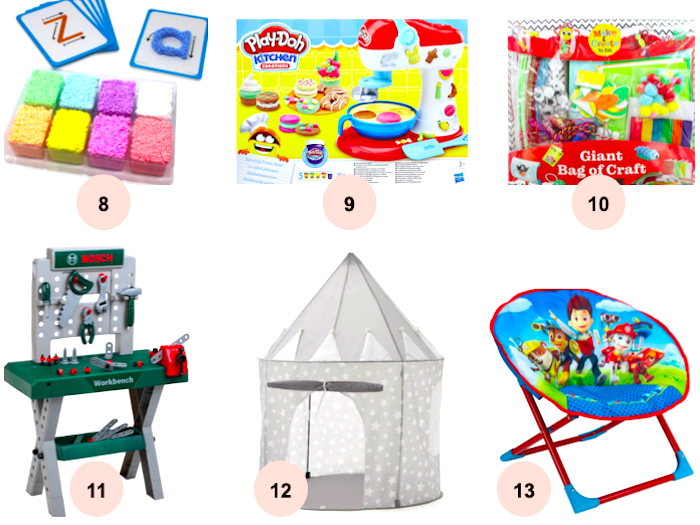 Christmas gift ideas for 3-4 year olds 8-13