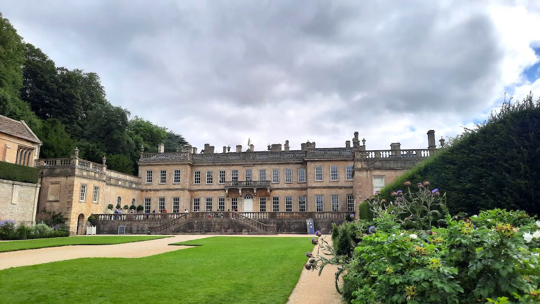A day out at Dyrham Park National Trust house entrance view