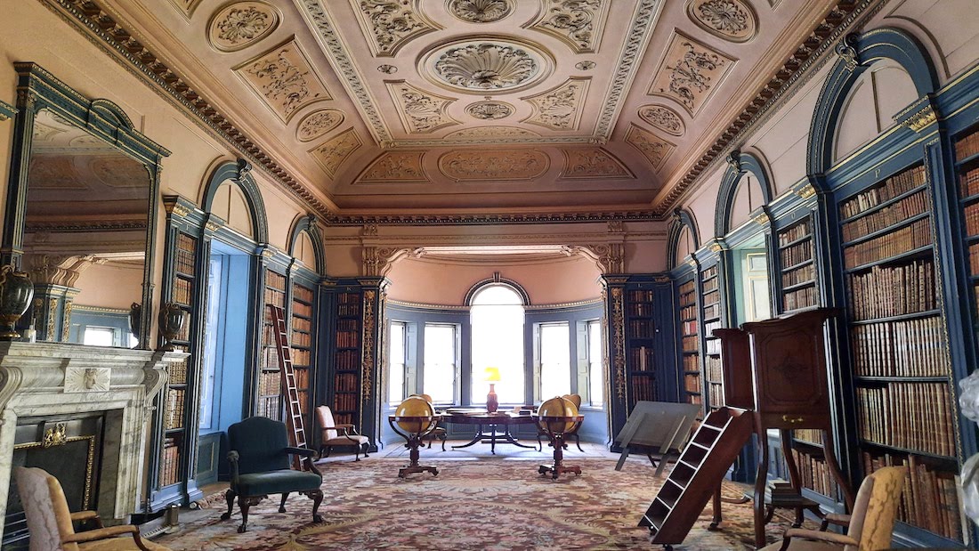 A day out at Wimpole Estate National Trust Library and Book room