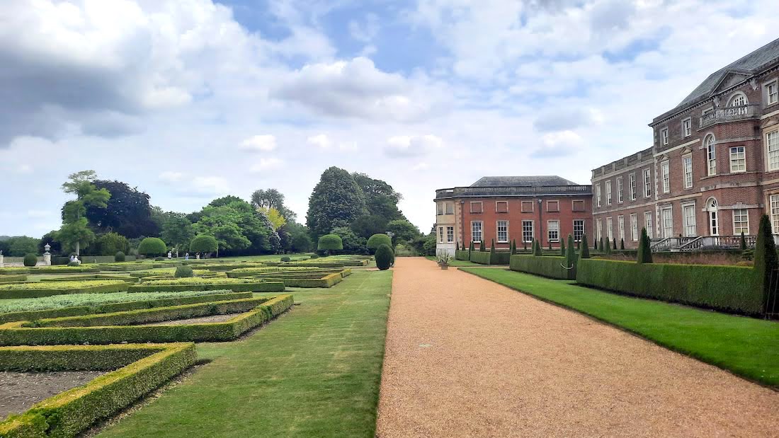 A day out at Wimpole Estate National Trust Parterre and Wimpole Hall