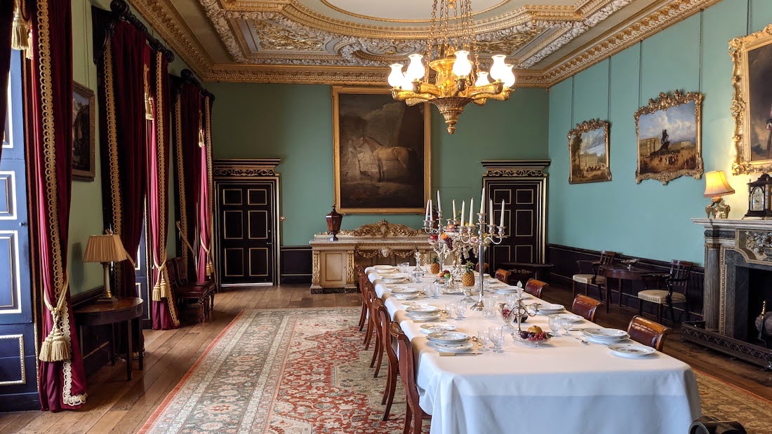 A day out at Wimpole Estate National Trust The Dining Room