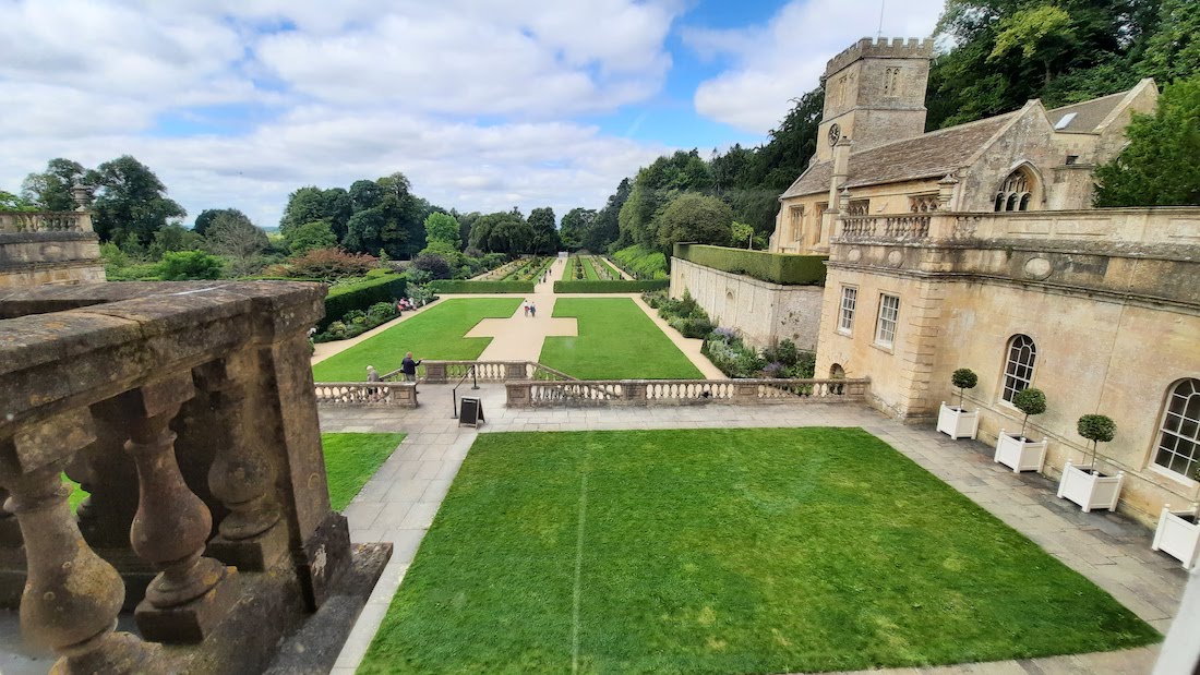 A day out at Dyrham Park National Trust gardens from above