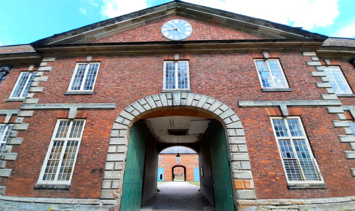 A day out at Calke Abbey, National Trust stable entrance