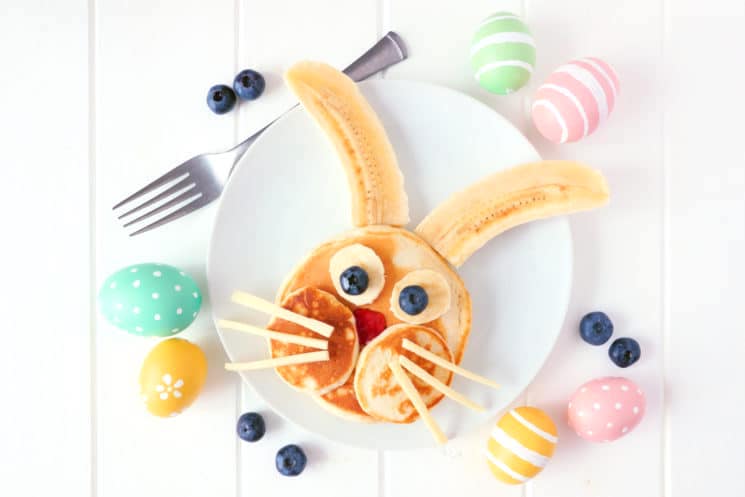 5 easy Easter recipes for kids Bunny Pancakes