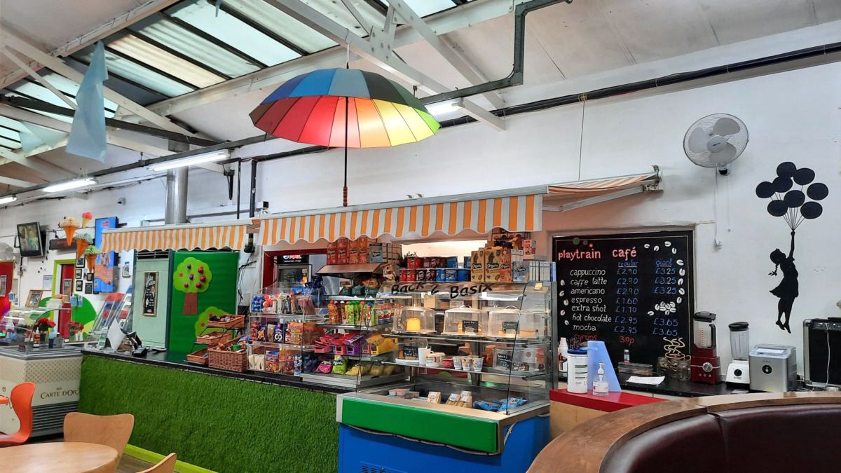 Playtrain Activity Centre, High Wycombe, Buckinghamshire cafe
