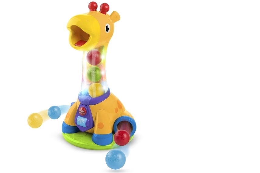 Gift ideas for 2 year old boys Bright Starts Spin and Giggle Giraffe
