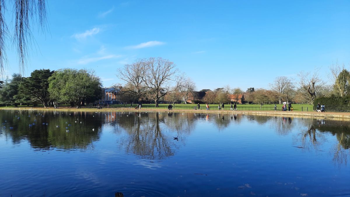 Osterley Park and House, National Trust lake