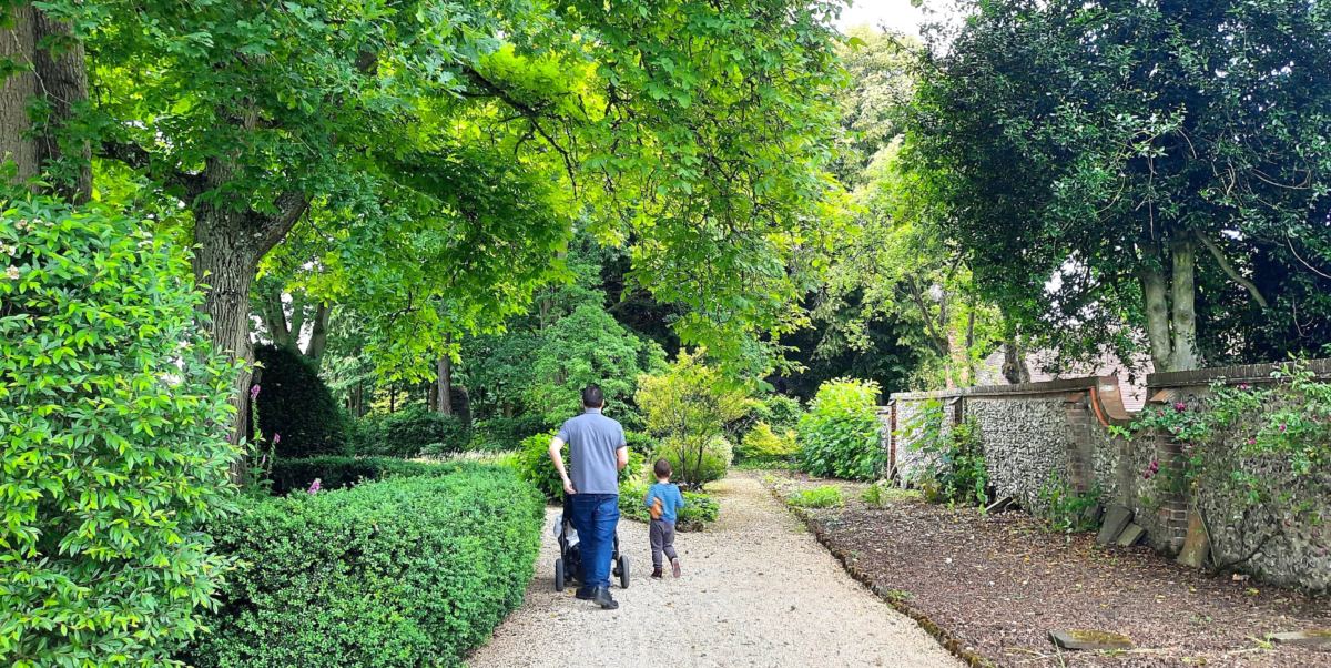 Nuffield Place, National Trust garden walks