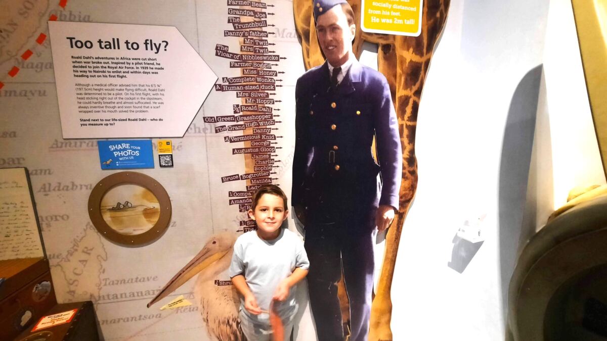 The Roald Dahl Museum and Story Centre Review Solo Gallery height chart