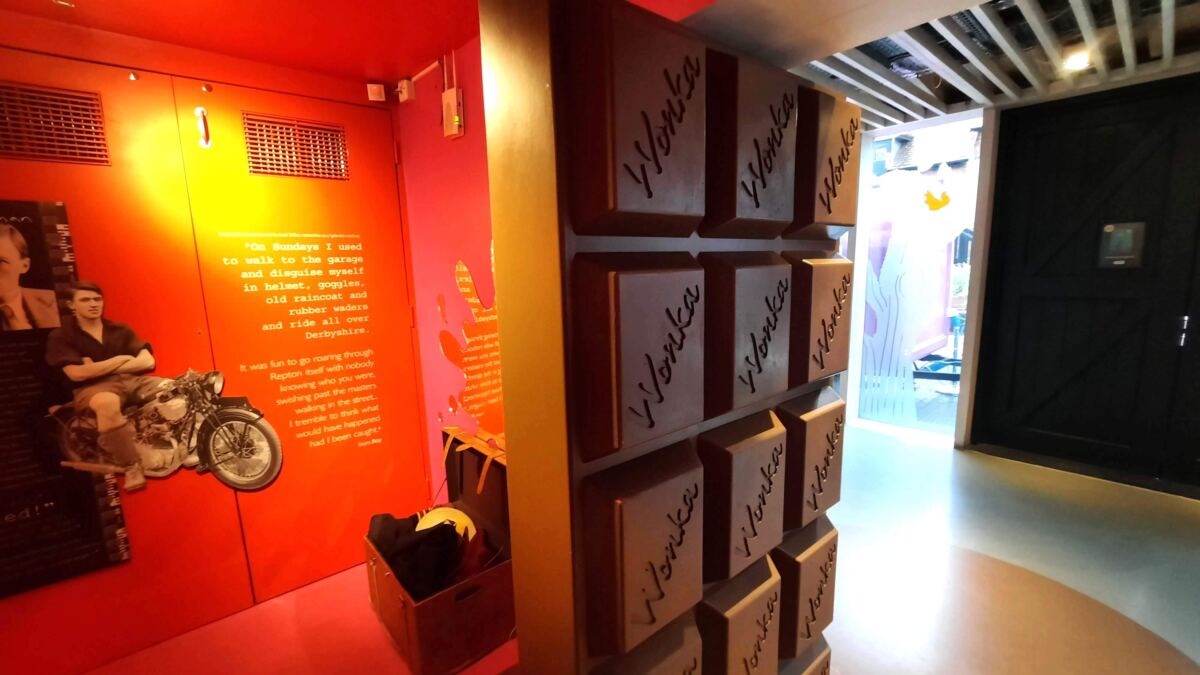 The Roald Dahl Museum and Story Centre Review chocolate bars