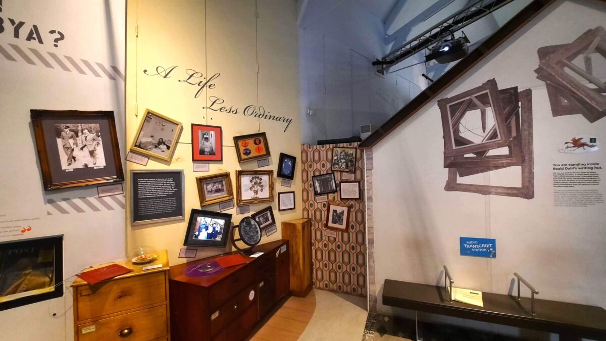 The Roald Dahl Museum and Story Centre Review gallery exhibits