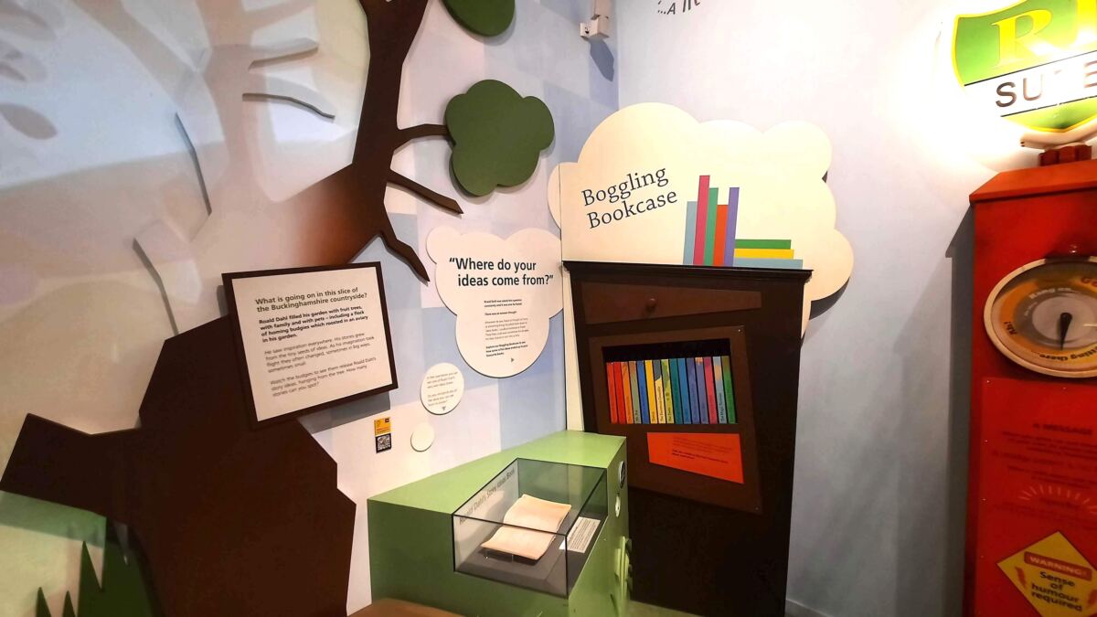 The Roald Dahl Museum and Story Centre book section