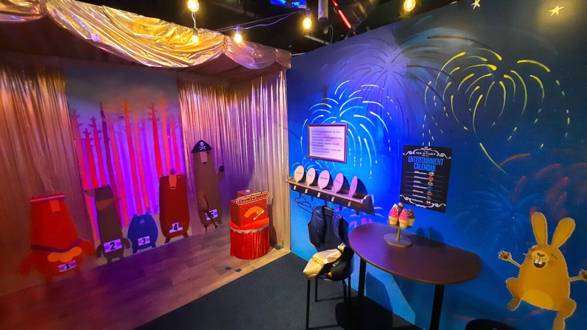 Discover Children's Story Centre Review The 100 Story event rooms