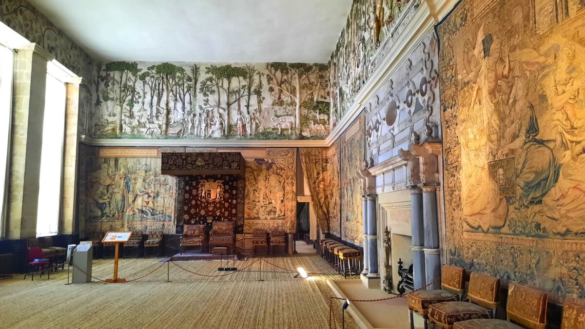 Hardwick Hall, National Trust tapestry collection