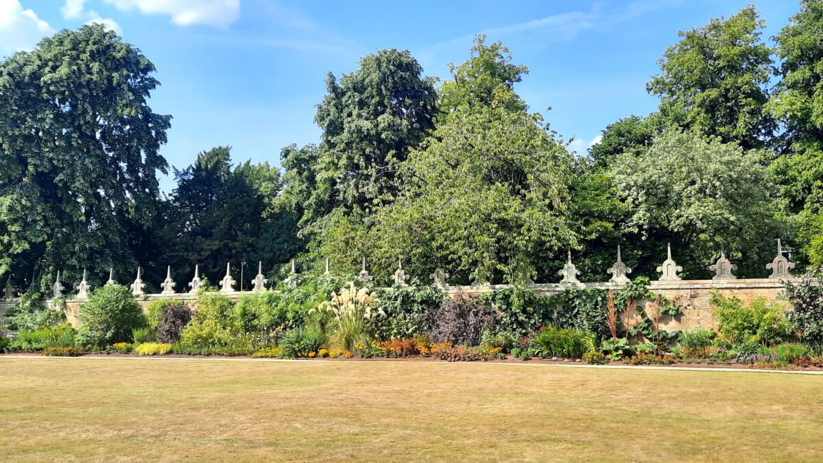 Hardwick Hall, National Trust walled garden