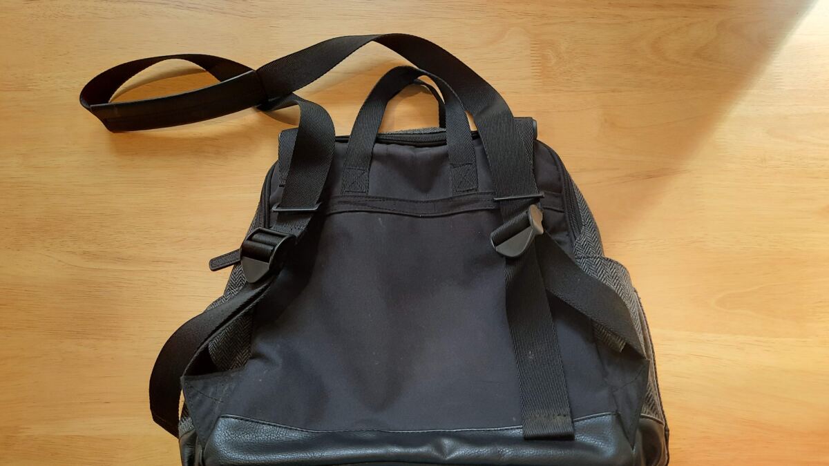 A Babymel Changing Bag review with product details, size, colours, material, things included, age range, and price to help you purchase a great changing bag.