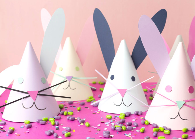 10 easy Easter crafts for kids Bunny Party Hats
