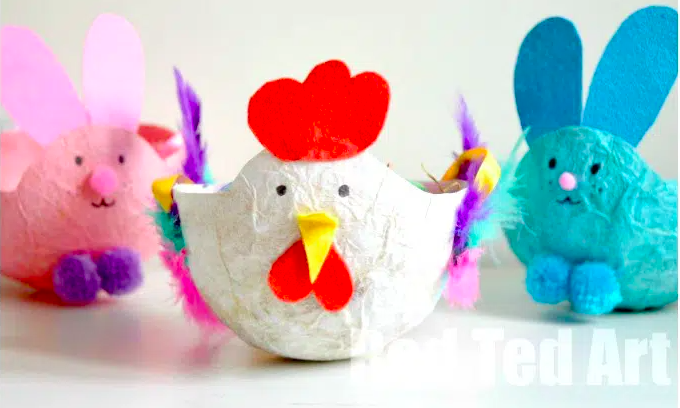 10 easy Easter crafts for kids Easter Baskets