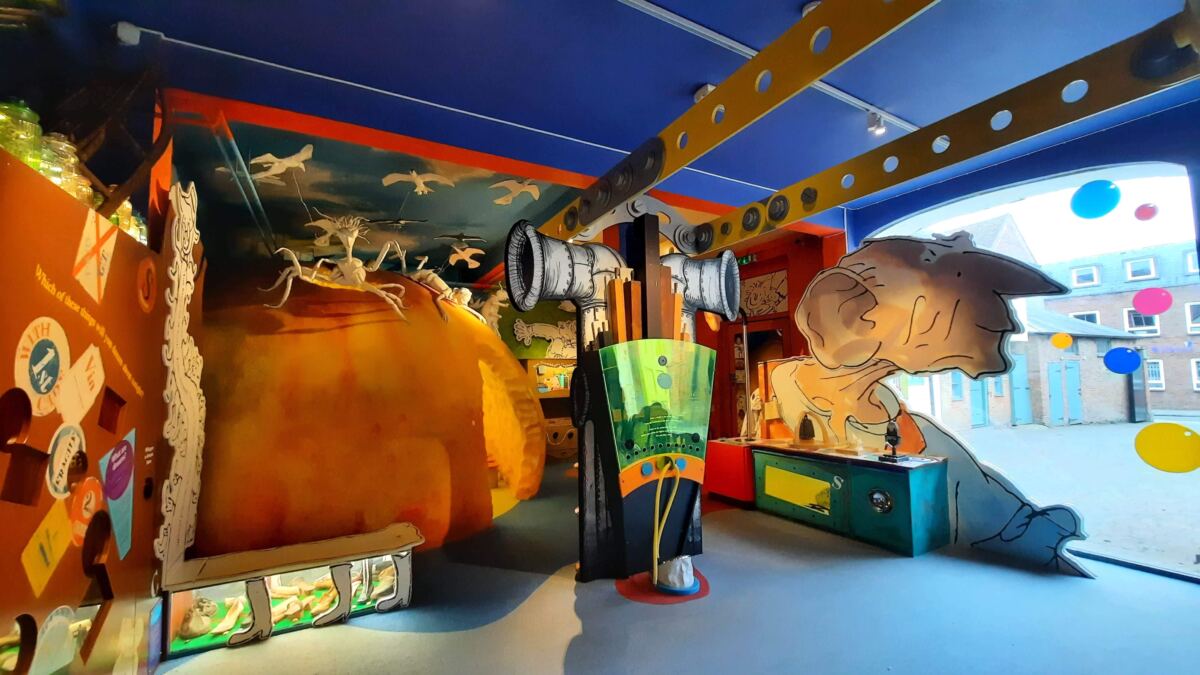 A Discover Bucks Museum review of the Roald Dahl Children’s Gallery including things to do, family friendly facilities, opening times, prices, parking and more.