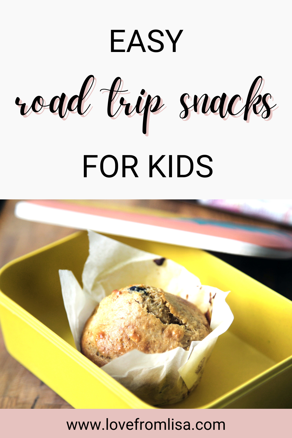 Easy road trip snacks for kids