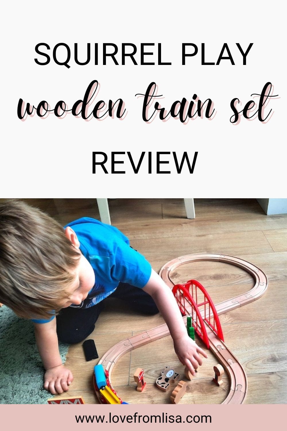 Squirrel Play Wooden Train Set Review