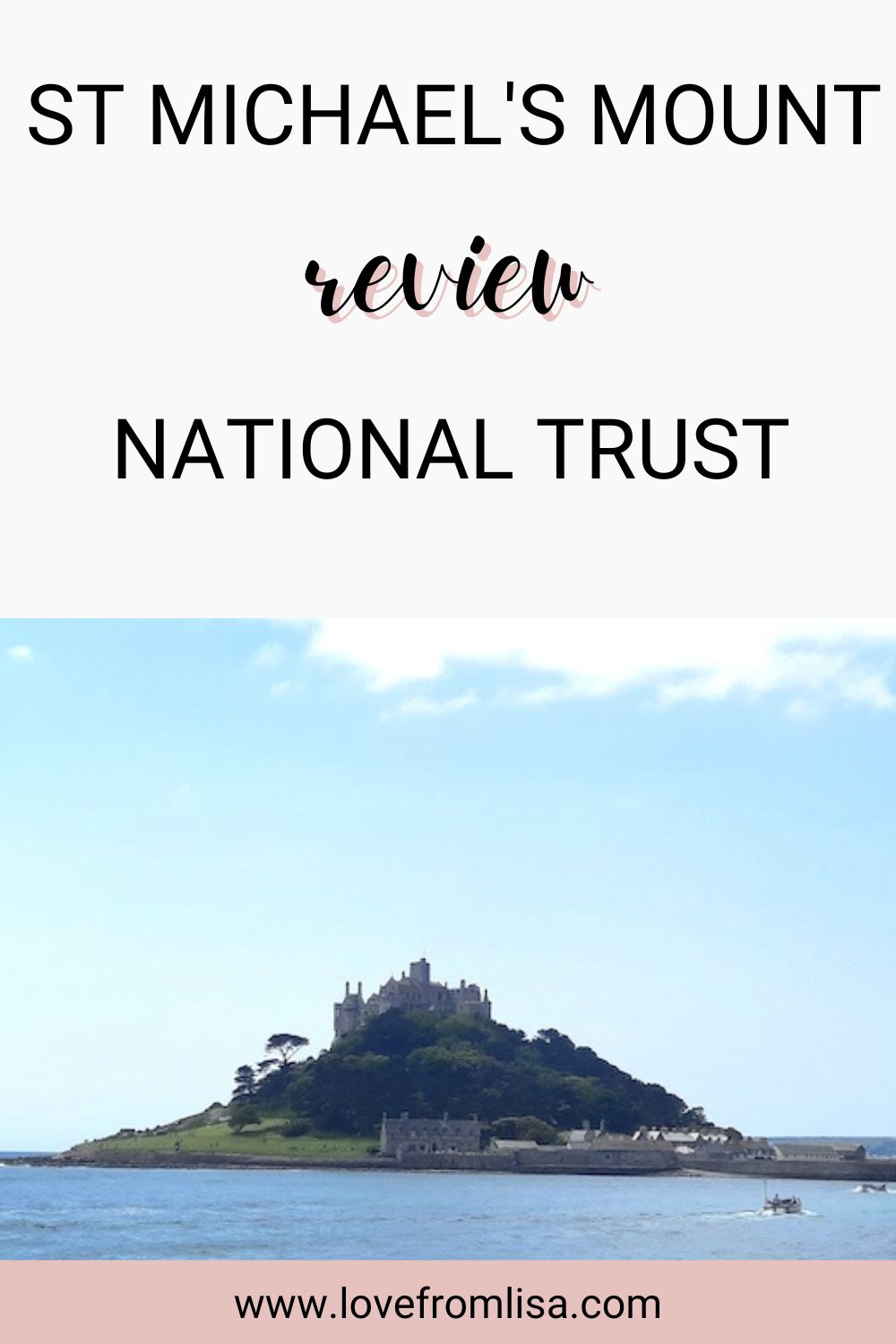 St Michael's Mount Review, National Trust Pinterest