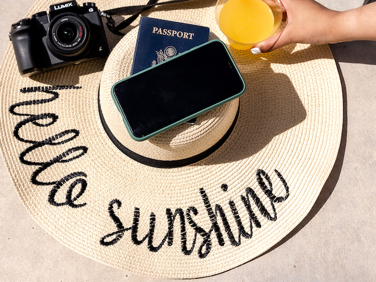 phone, camera, passport - things to add to a summer family bucket list.