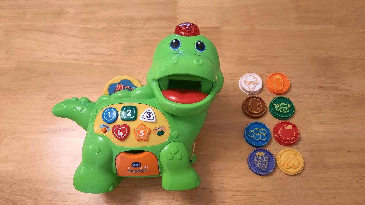 VTech Feed Me Dino children’s toy review